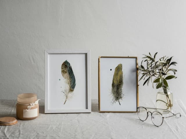 Mallard shown in a room setting