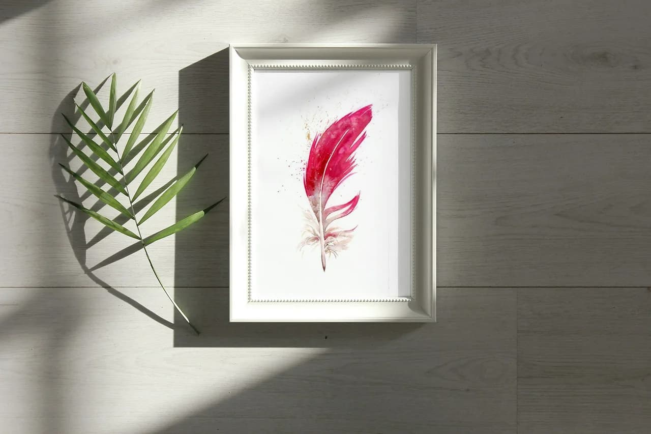 Cardinal shown in a room setting