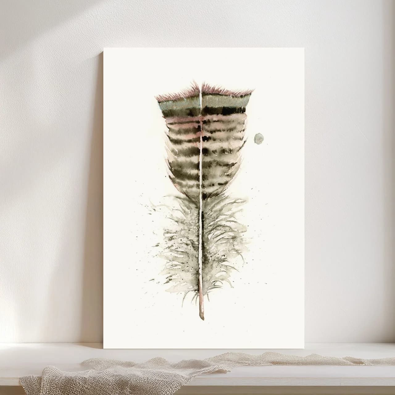 Turkey shown in a room setting