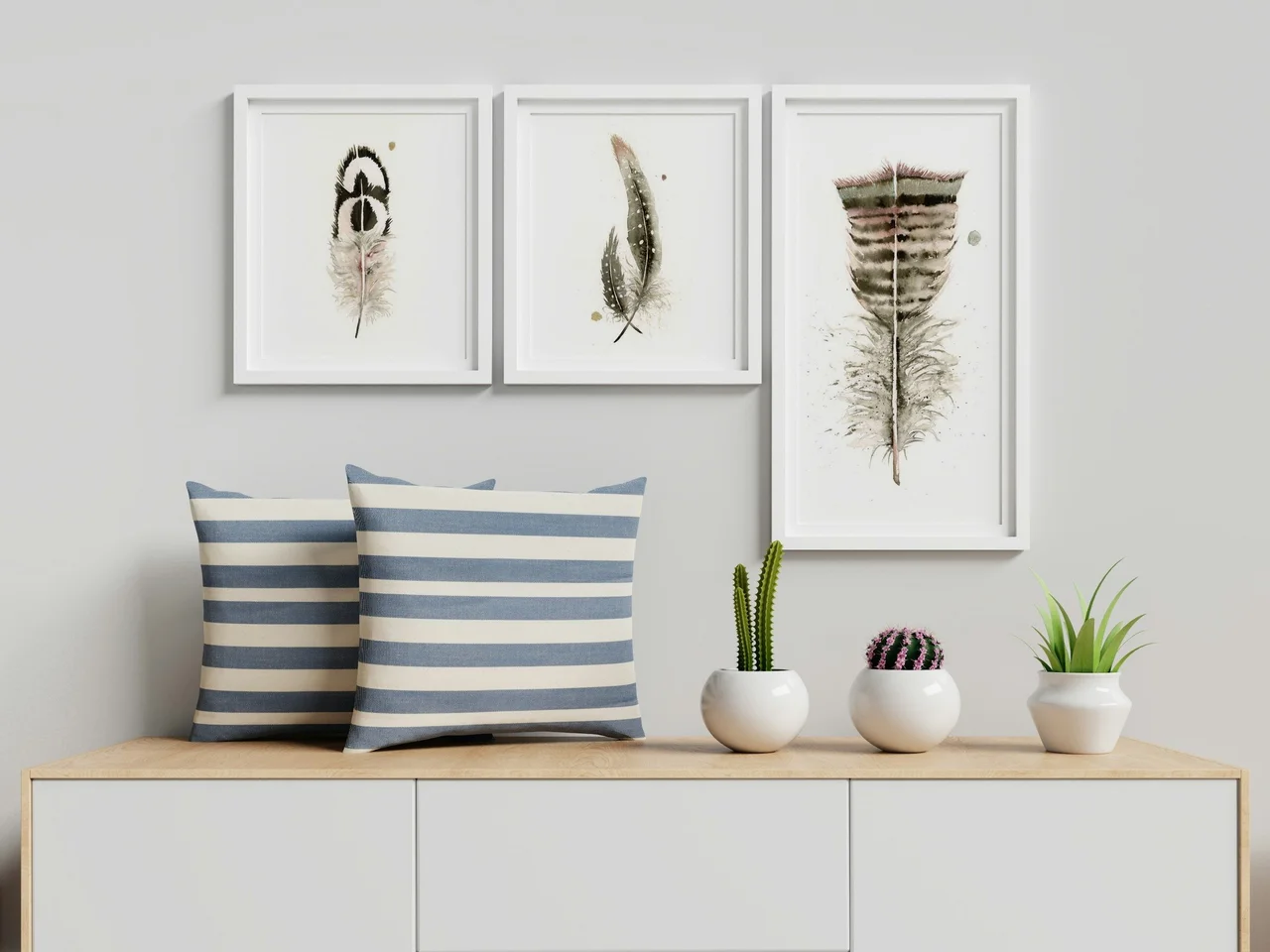 Turkey shown in a room setting