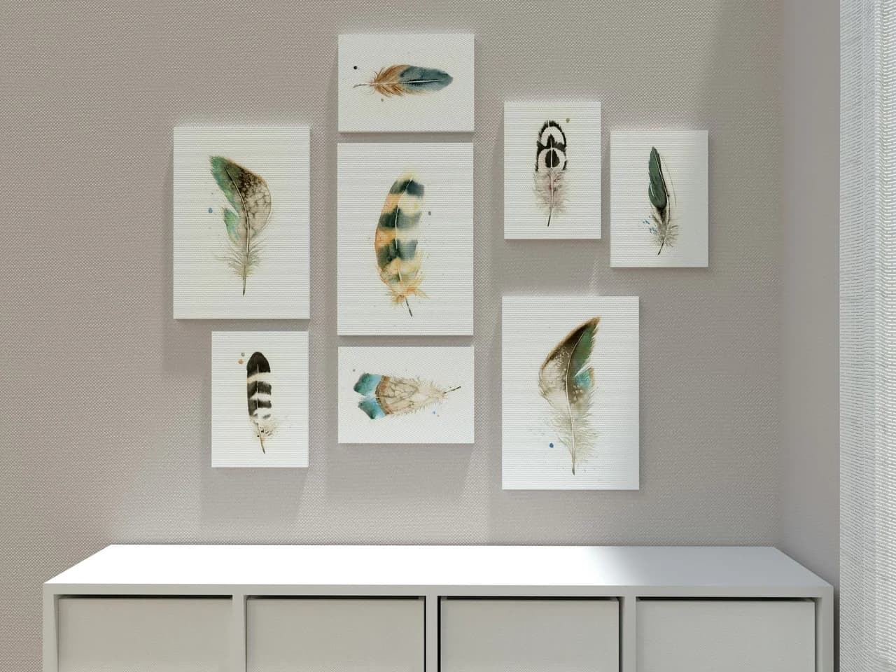 Starling shown in a room setting