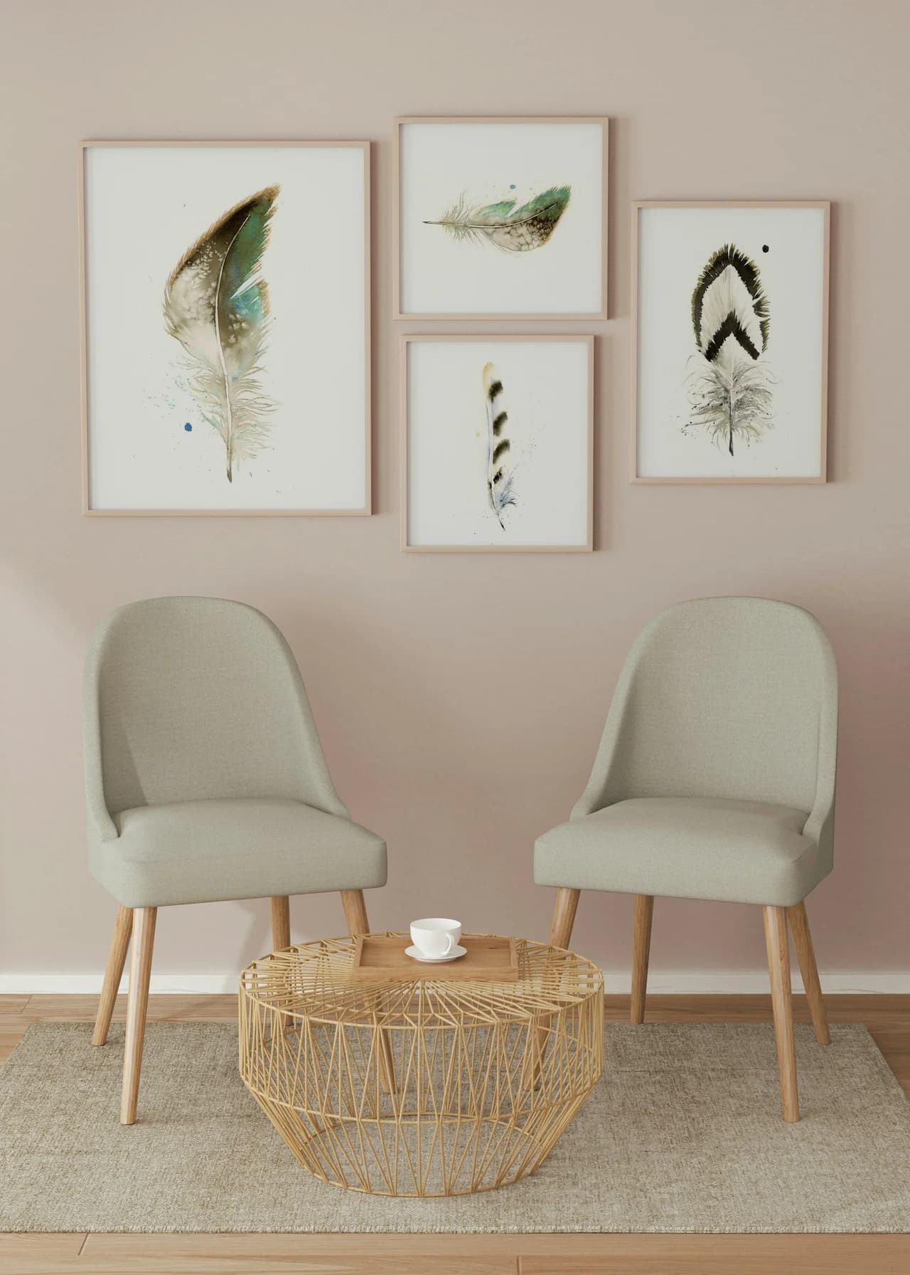 Starling shown in a room setting