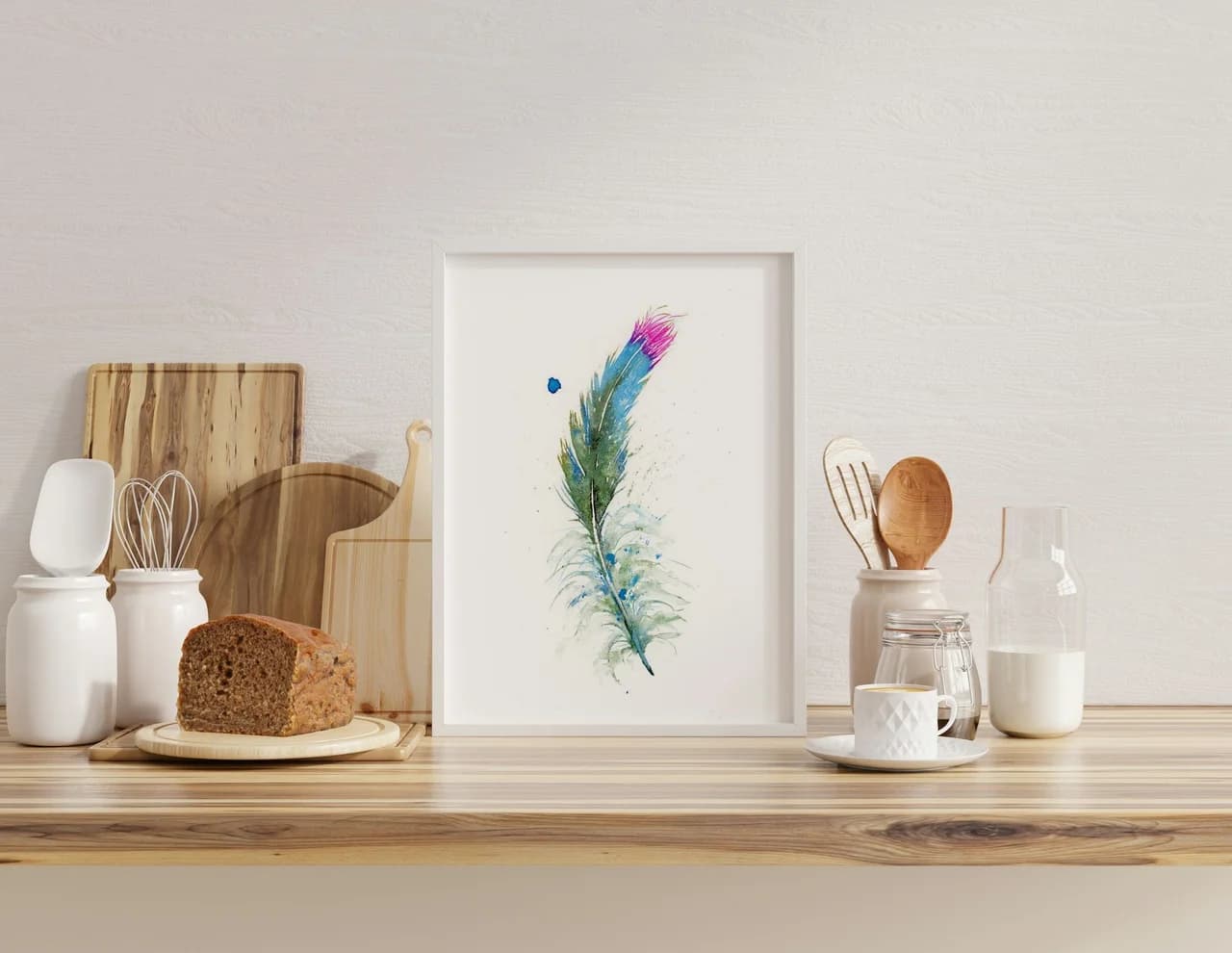 Hummingbird shown in a room setting