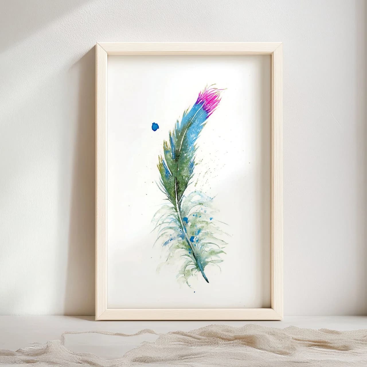 Hummingbird shown in a room setting