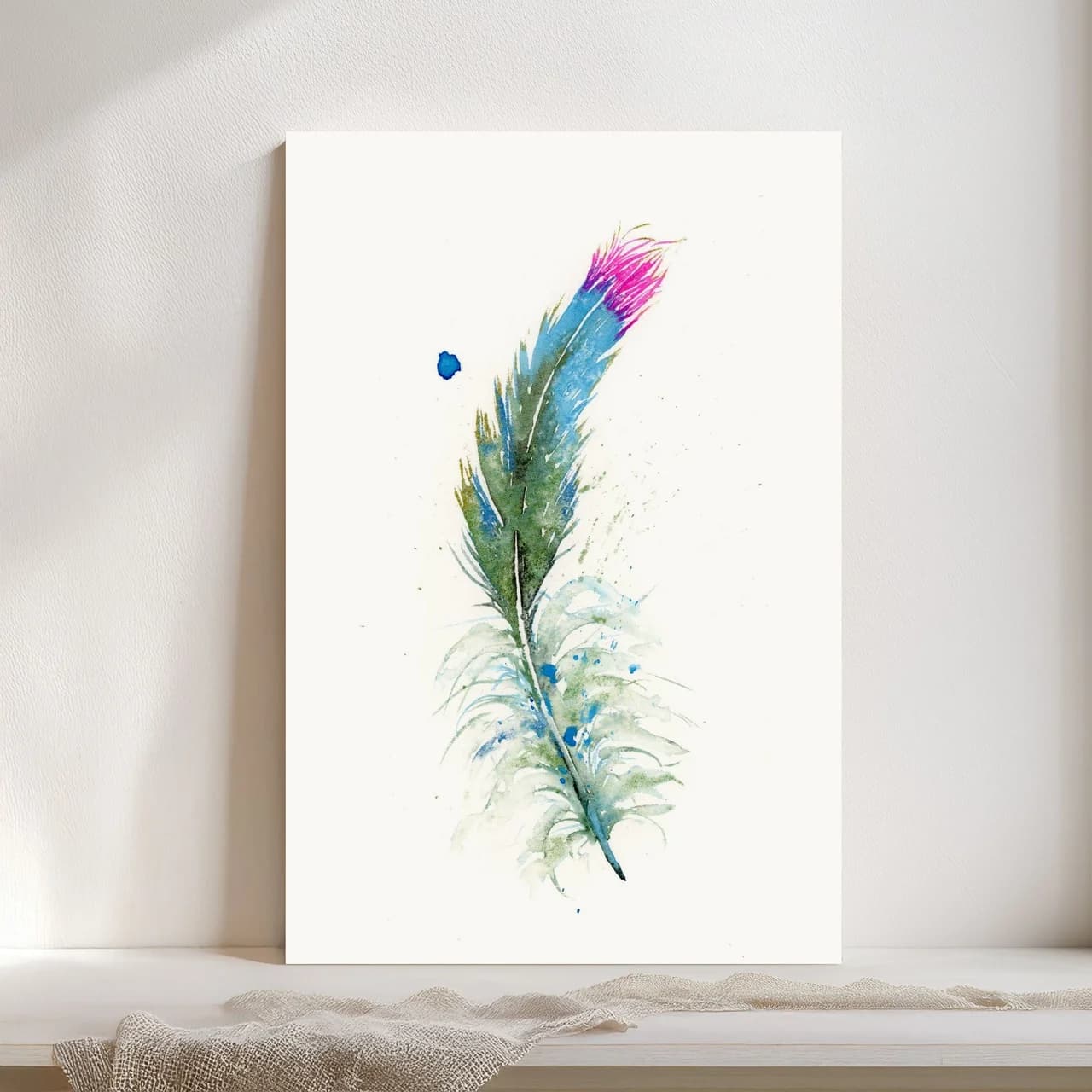 Hummingbird shown in a room setting