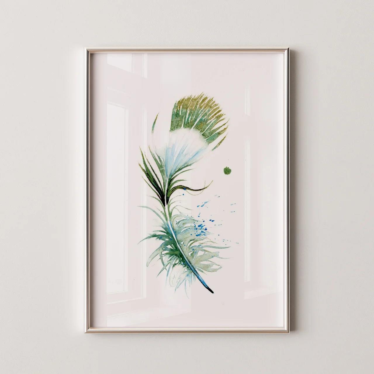 Hummingbird shown in a room setting