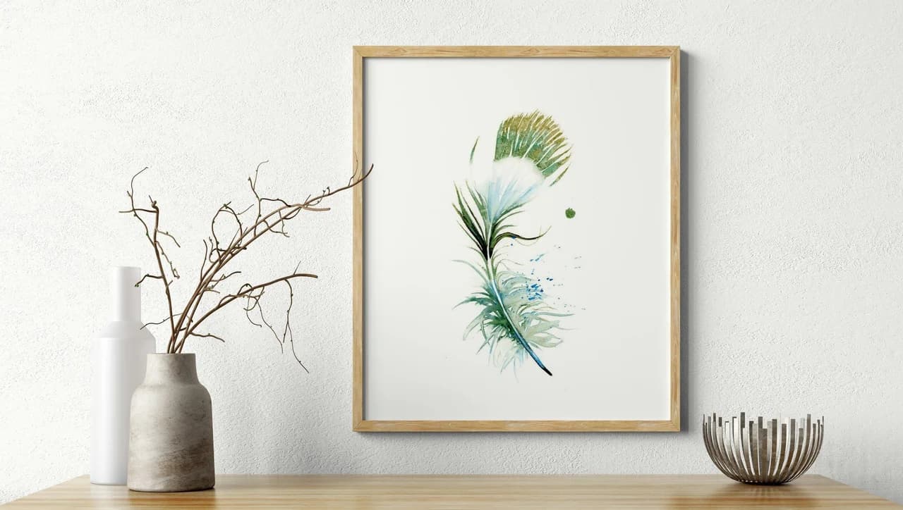 Hummingbird shown in a room setting