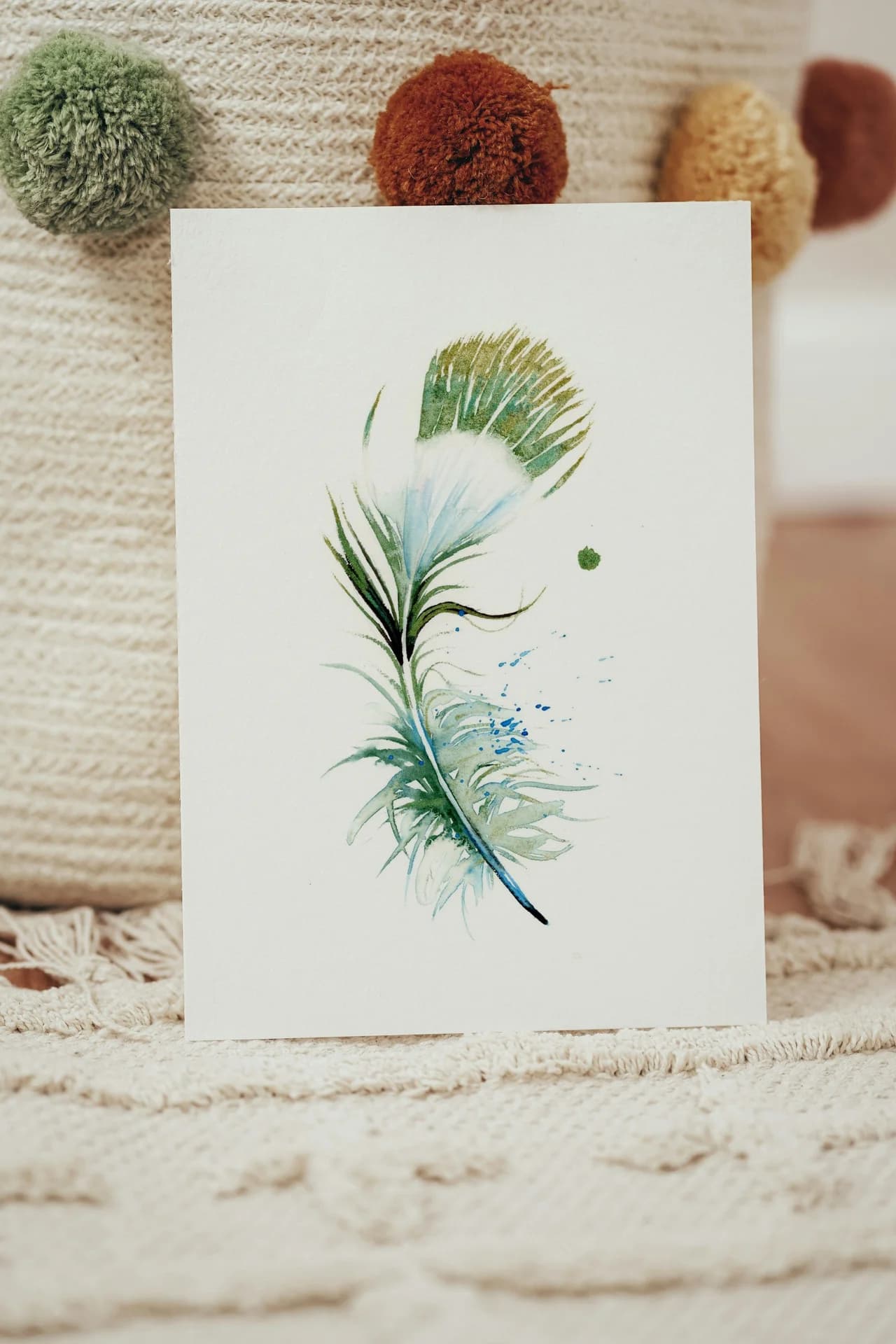 Hummingbird shown in a room setting
