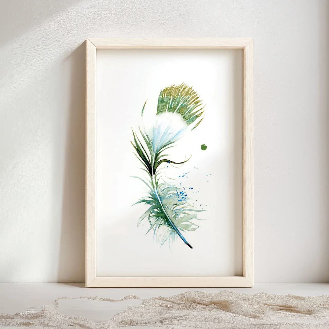 Hummingbird shown in a room setting