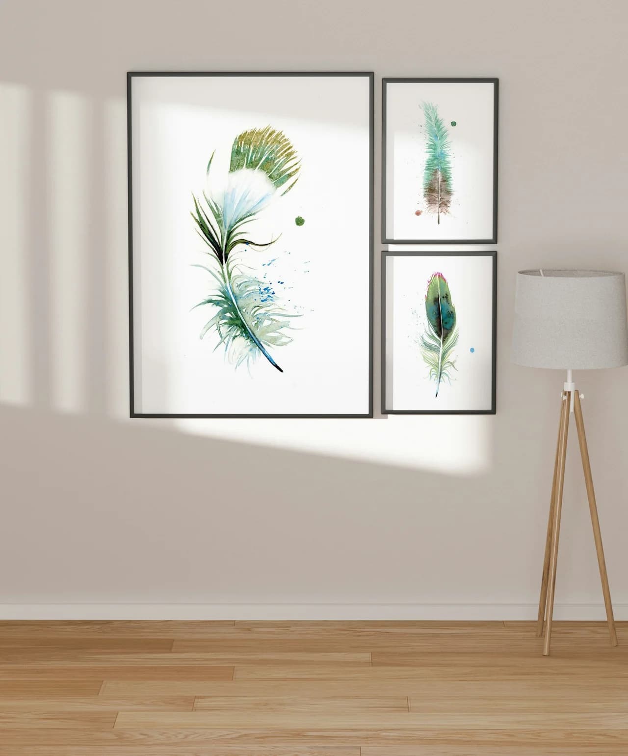 Hummingbird shown in a room setting