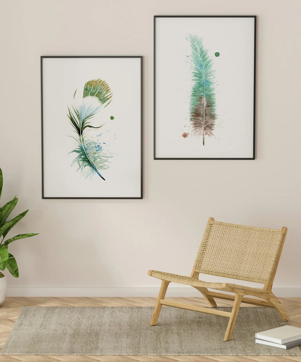 Hummingbird shown in a room setting