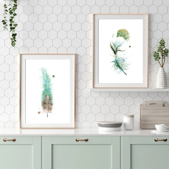 Hummingbird shown in a room setting