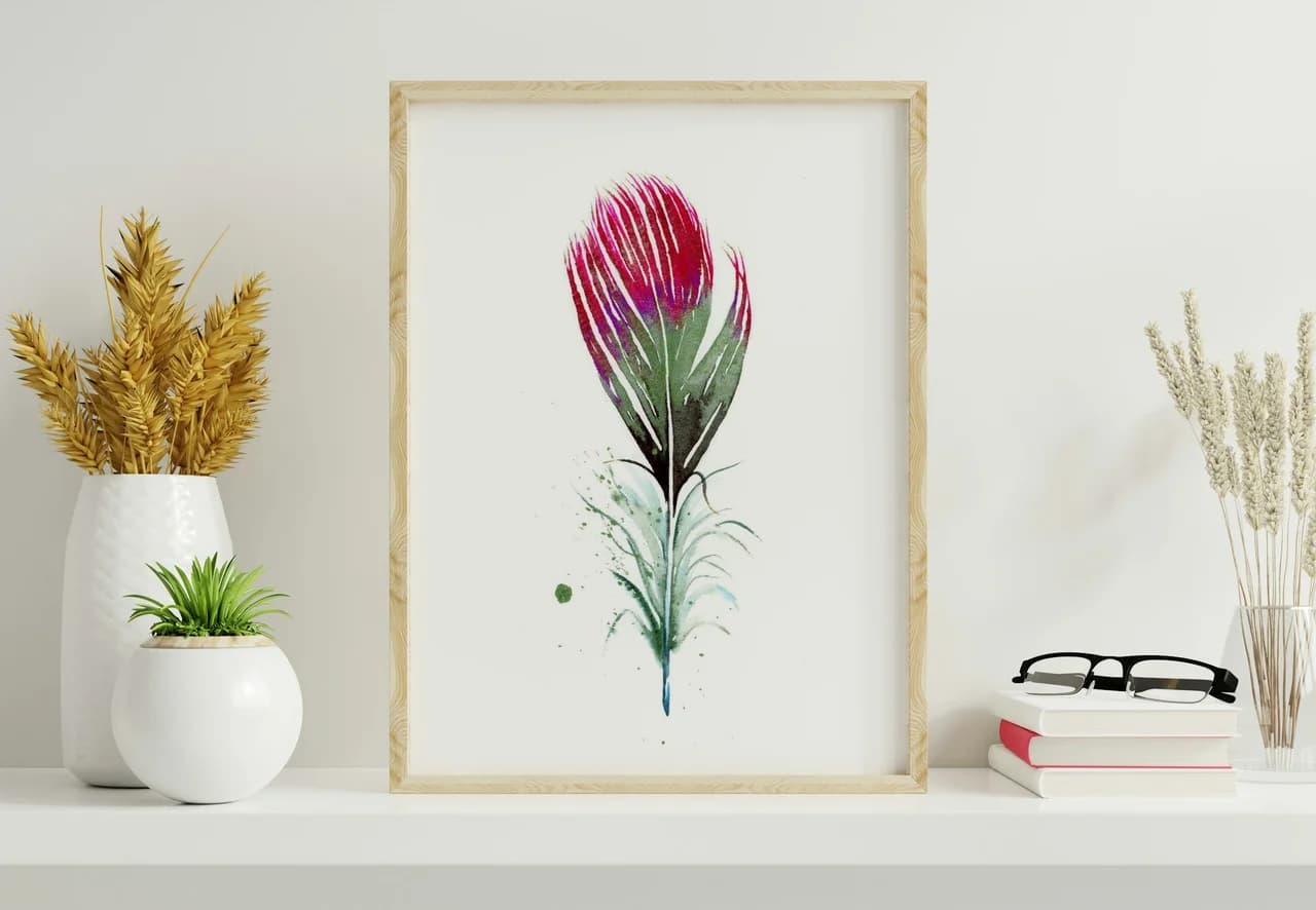 Hummingbird shown in a room setting
