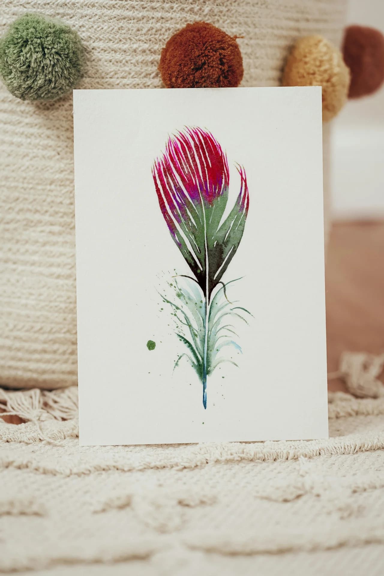 Hummingbird shown in a room setting