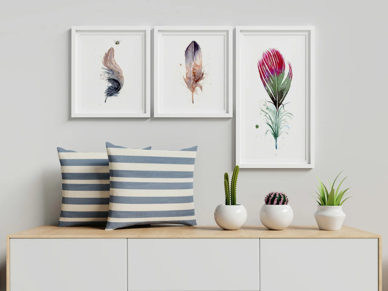 Hummingbird shown in a room setting