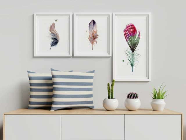 Hummingbird shown in a room setting