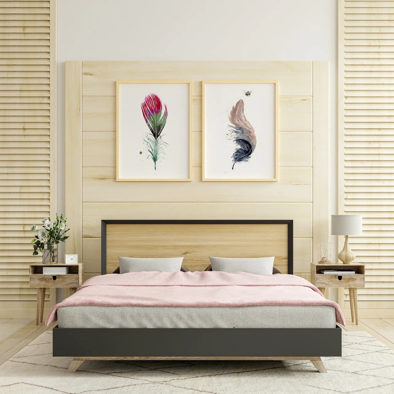 Hummingbird shown in a room setting