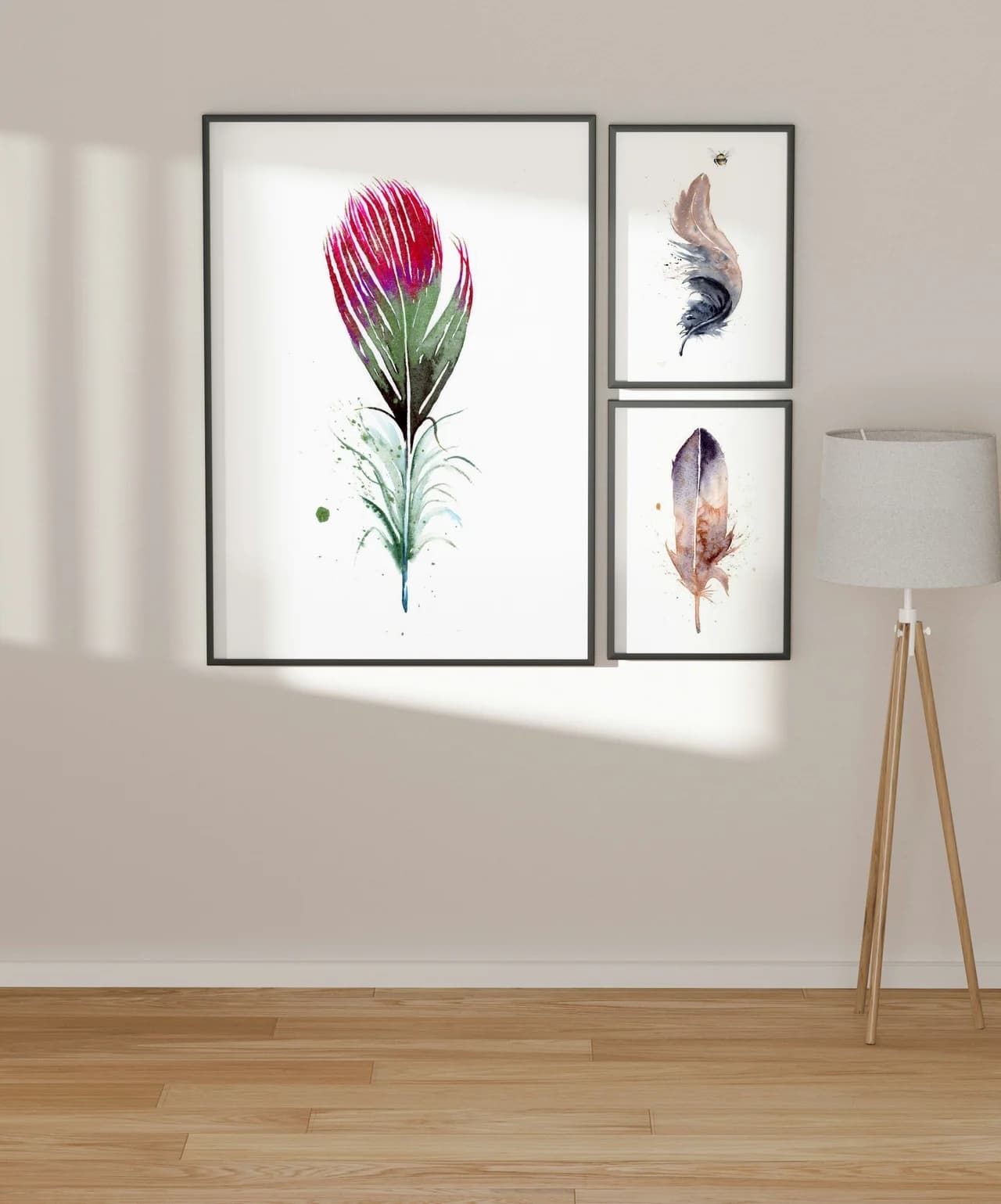 Hummingbird shown in a room setting