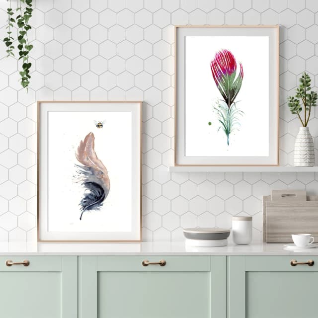 Hummingbird shown in a room setting