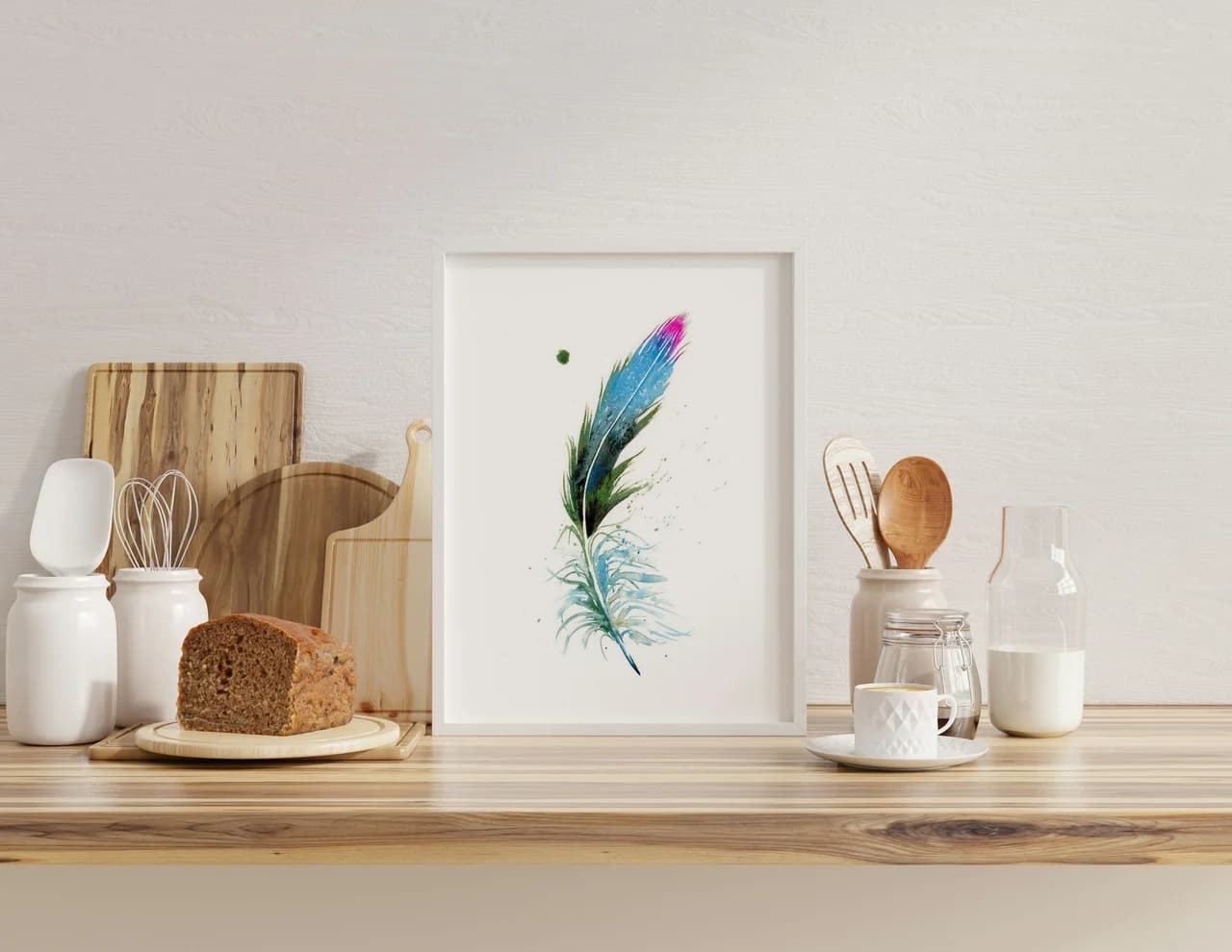 Hummingbird shown in a room setting