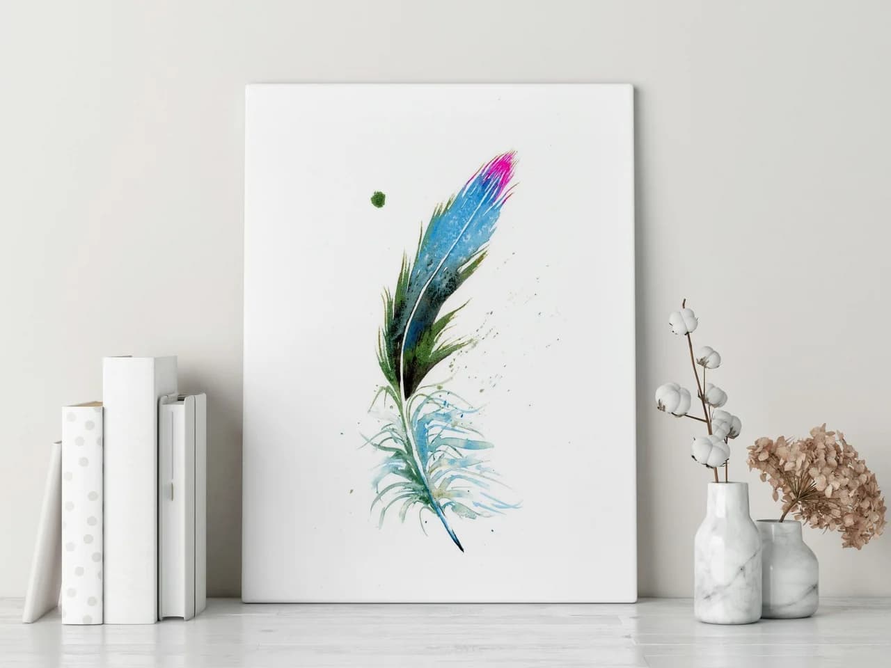 Hummingbird shown in a room setting