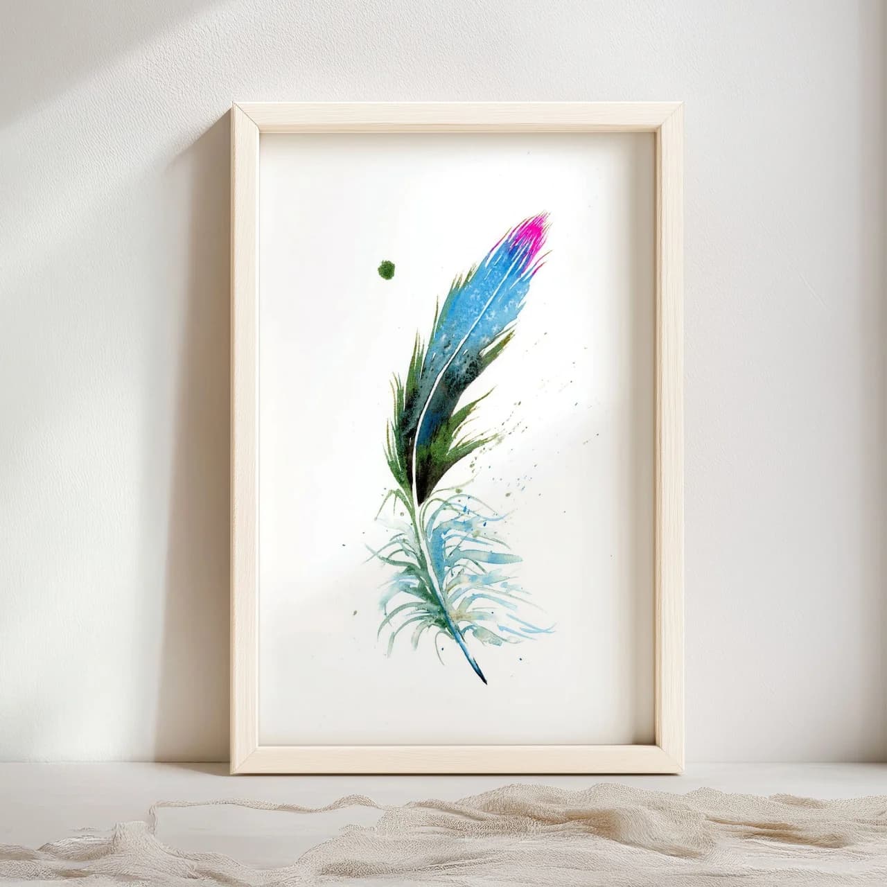 Hummingbird shown in a room setting