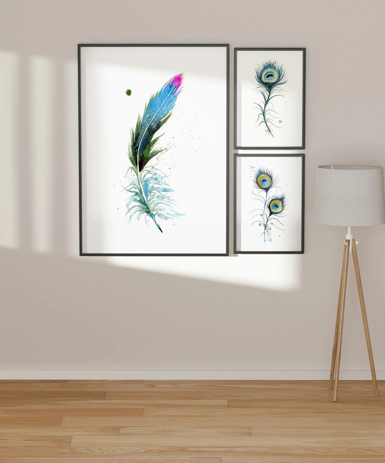Hummingbird shown in a room setting