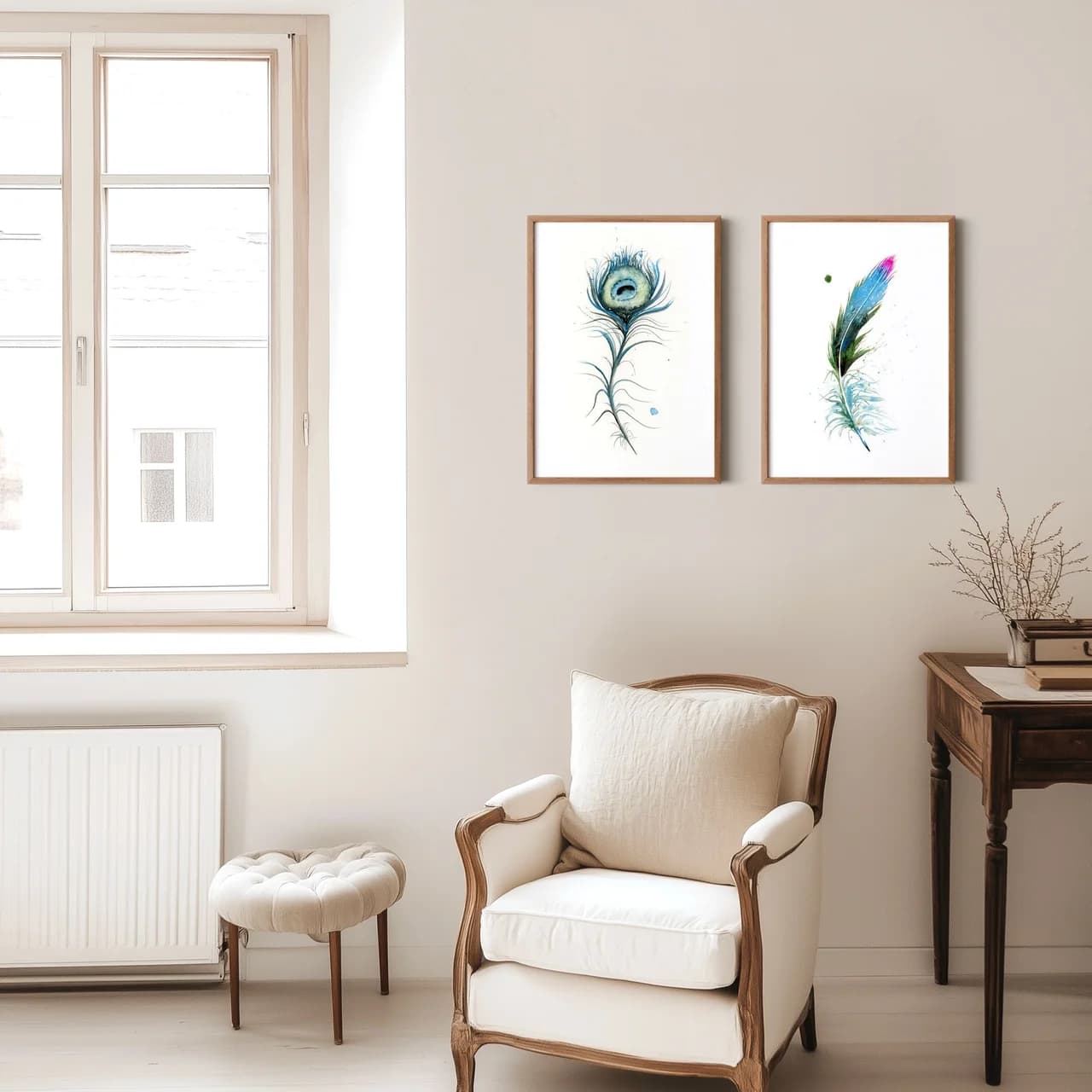 Hummingbird shown in a room setting