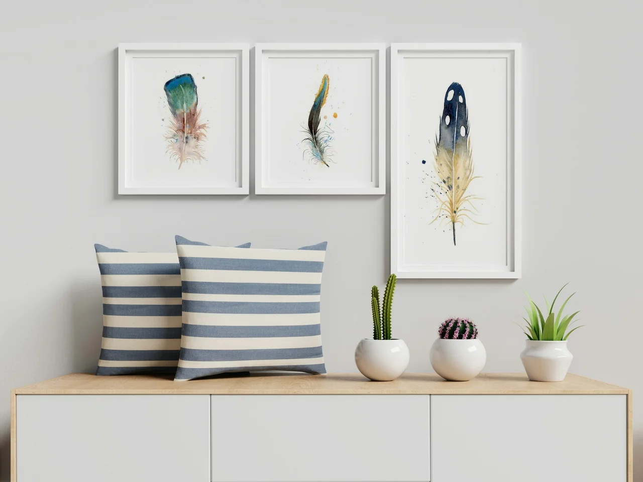 Neil's Loon shown in a room setting