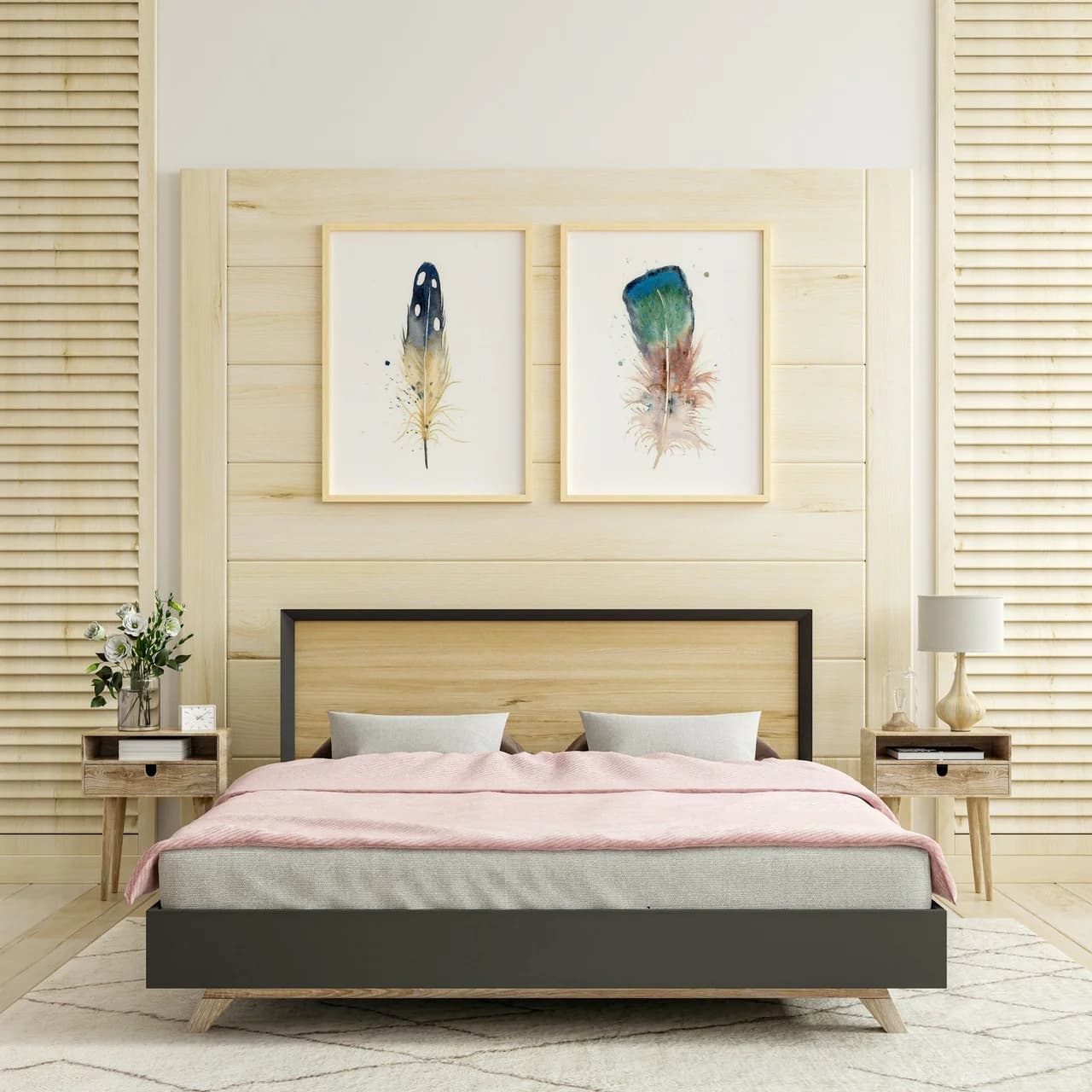 Neil's Loon shown in a room setting