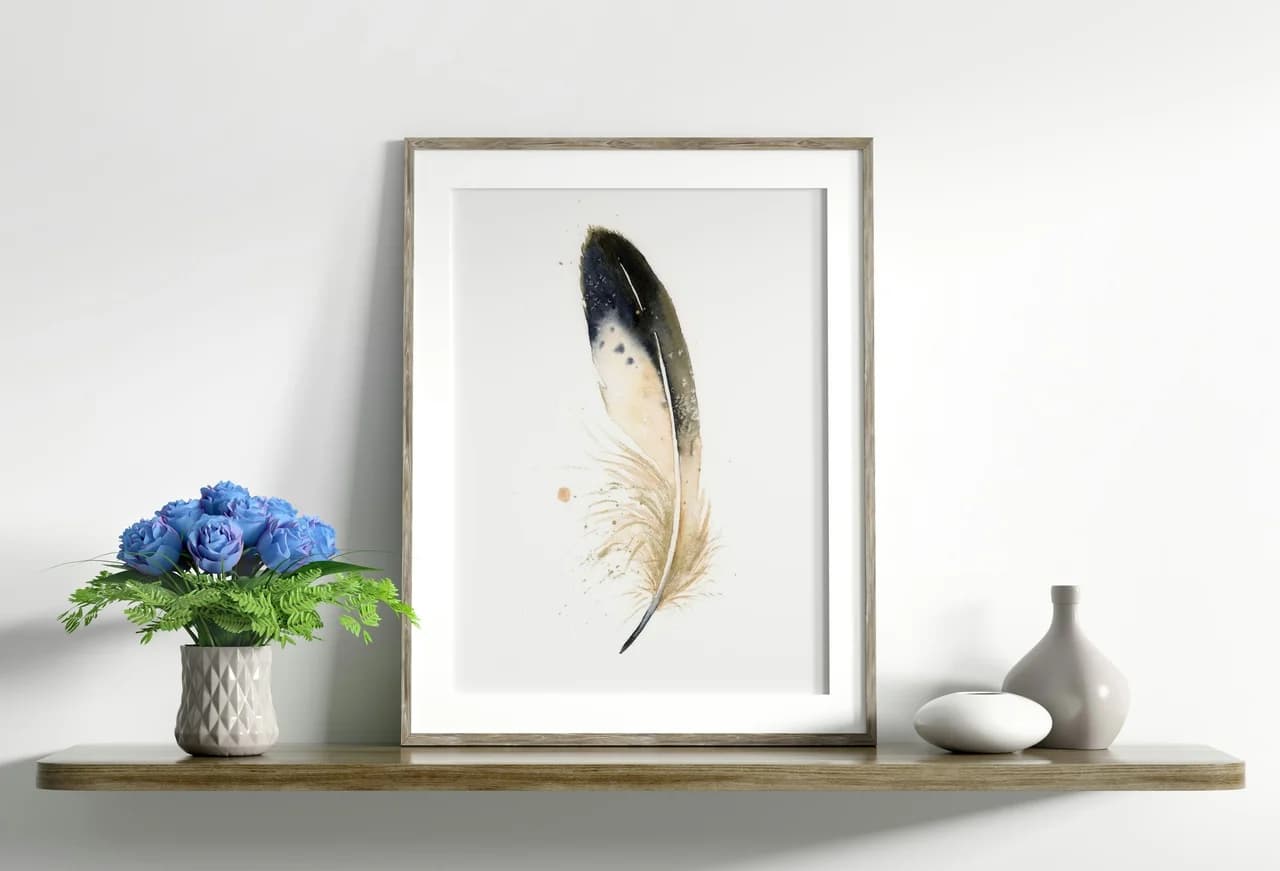 Golden Eagle shown in a room setting