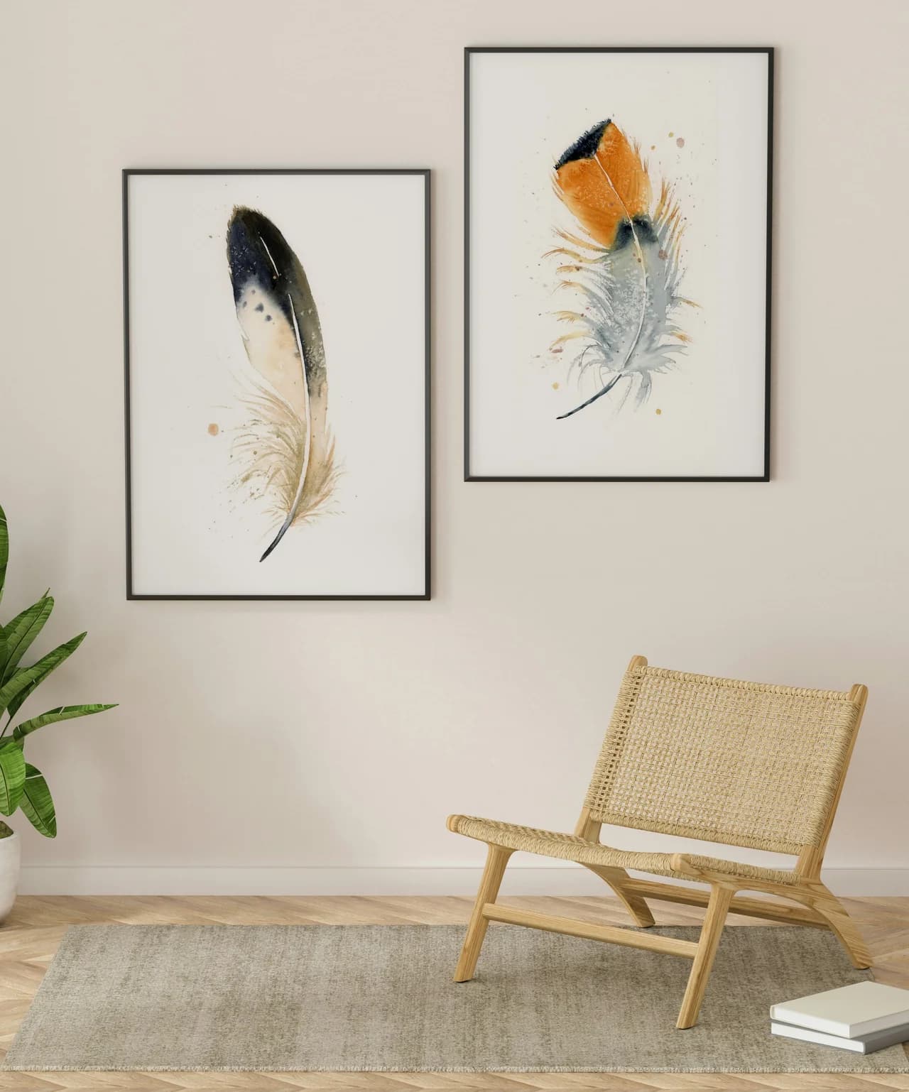 Golden Eagle shown in a room setting