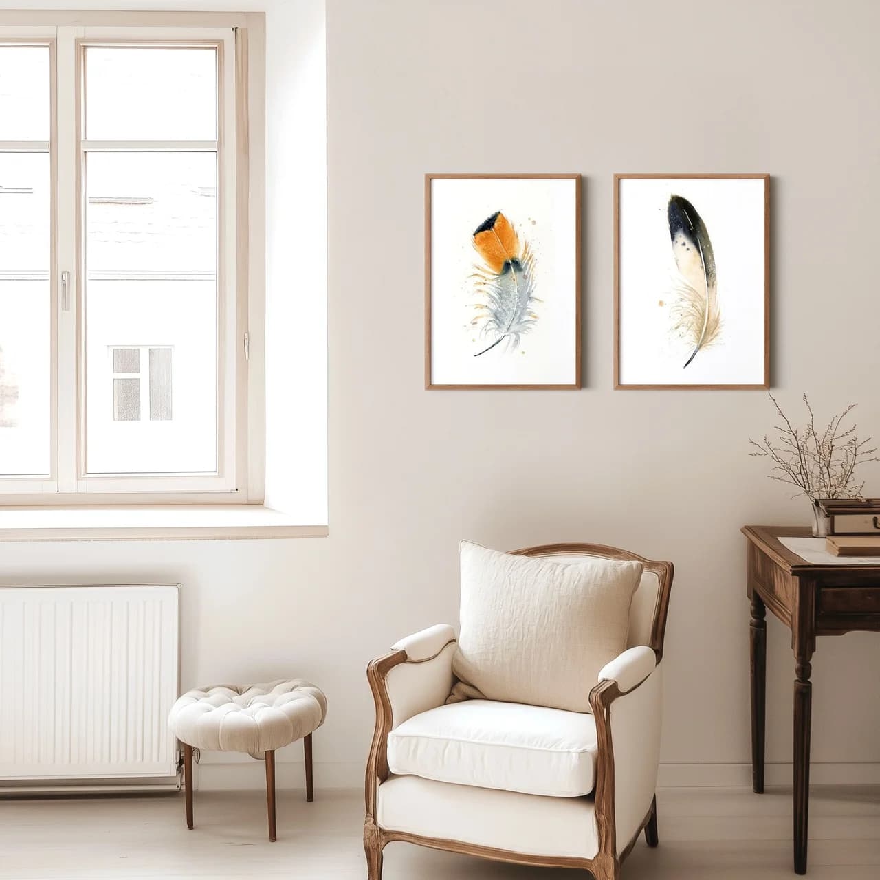 Golden Eagle shown in a room setting
