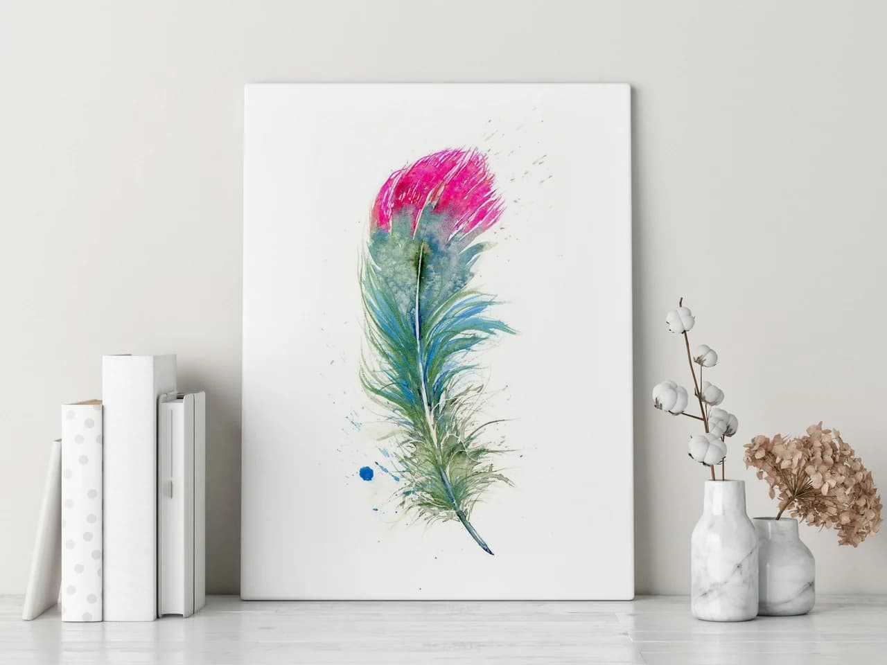 Hummingbird shown in a room setting