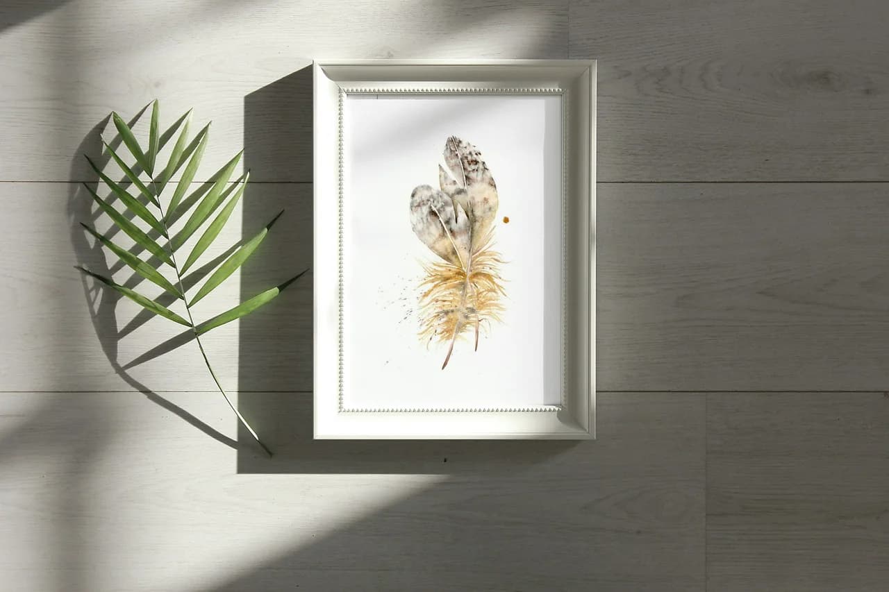 Owl shown in a room setting