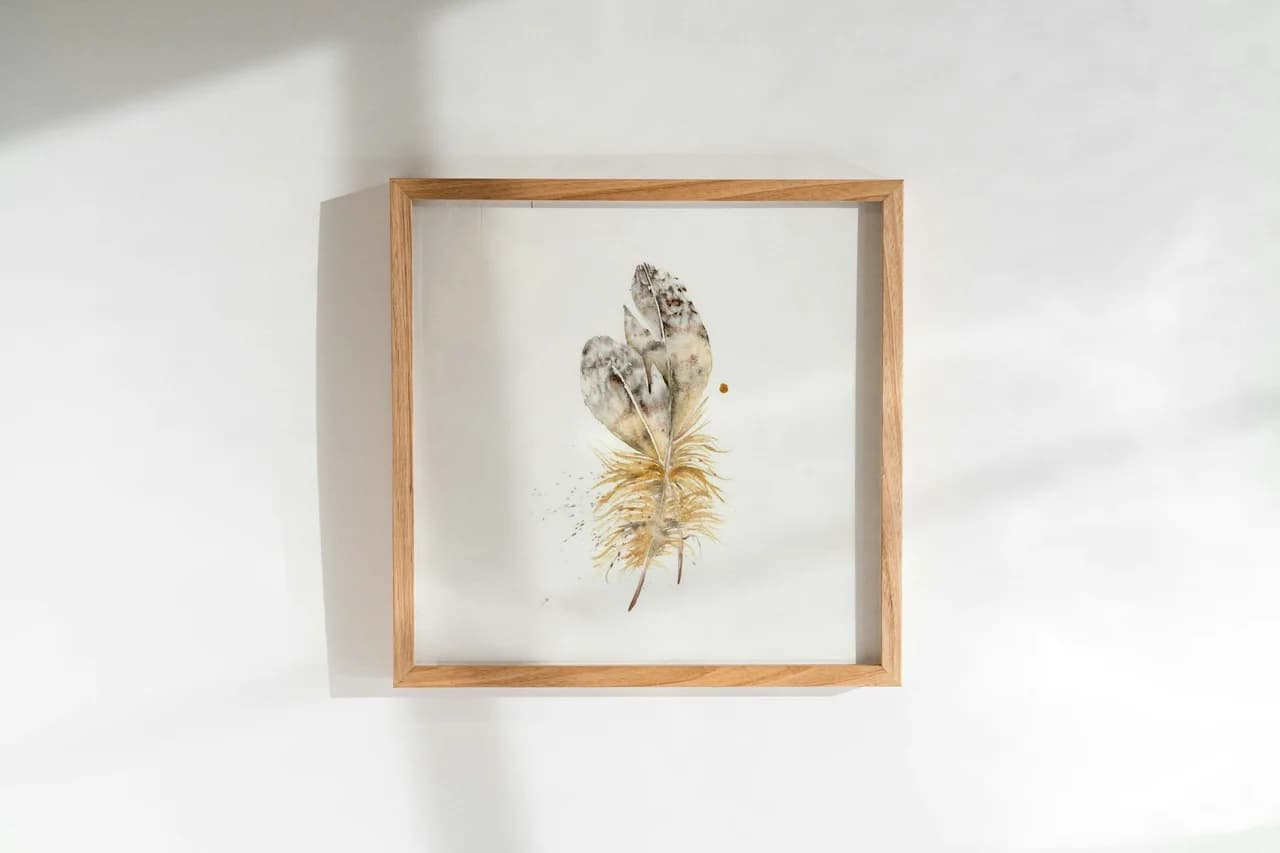 Owl shown in a room setting
