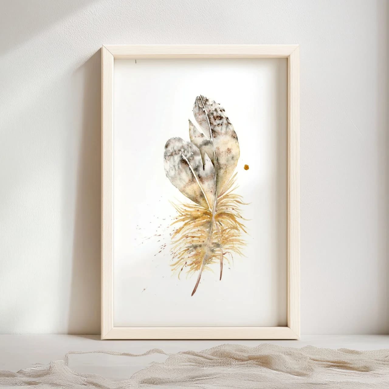 Owl shown in a room setting