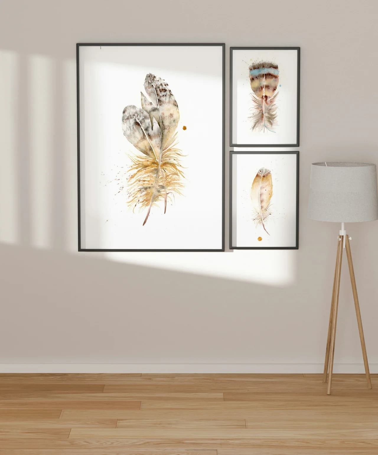 Owl shown in a room setting
