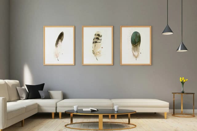 Duck shown in a room setting