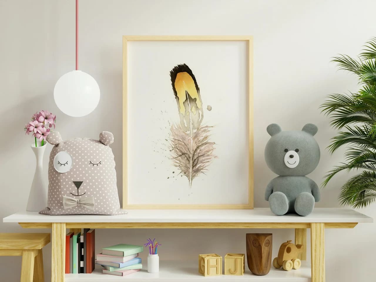 Unknown shown in a room setting