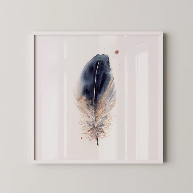 Cooper's Hawk shown in a room setting