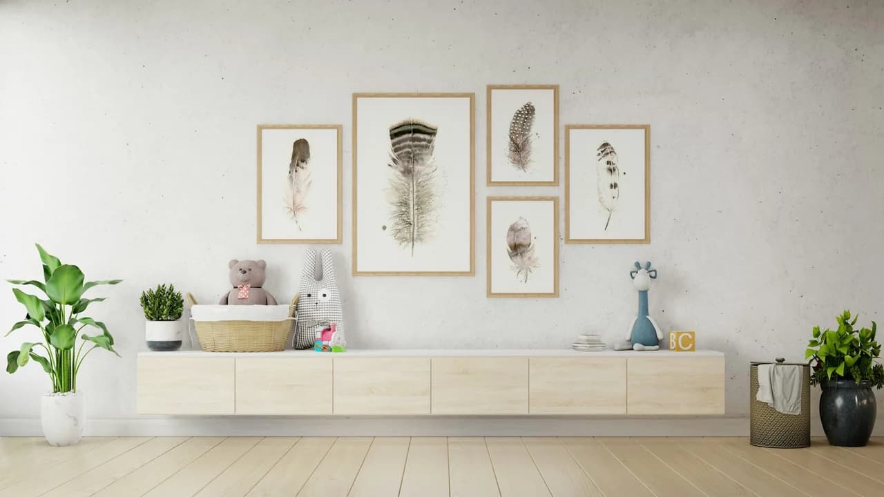 Turkey shown in a room setting