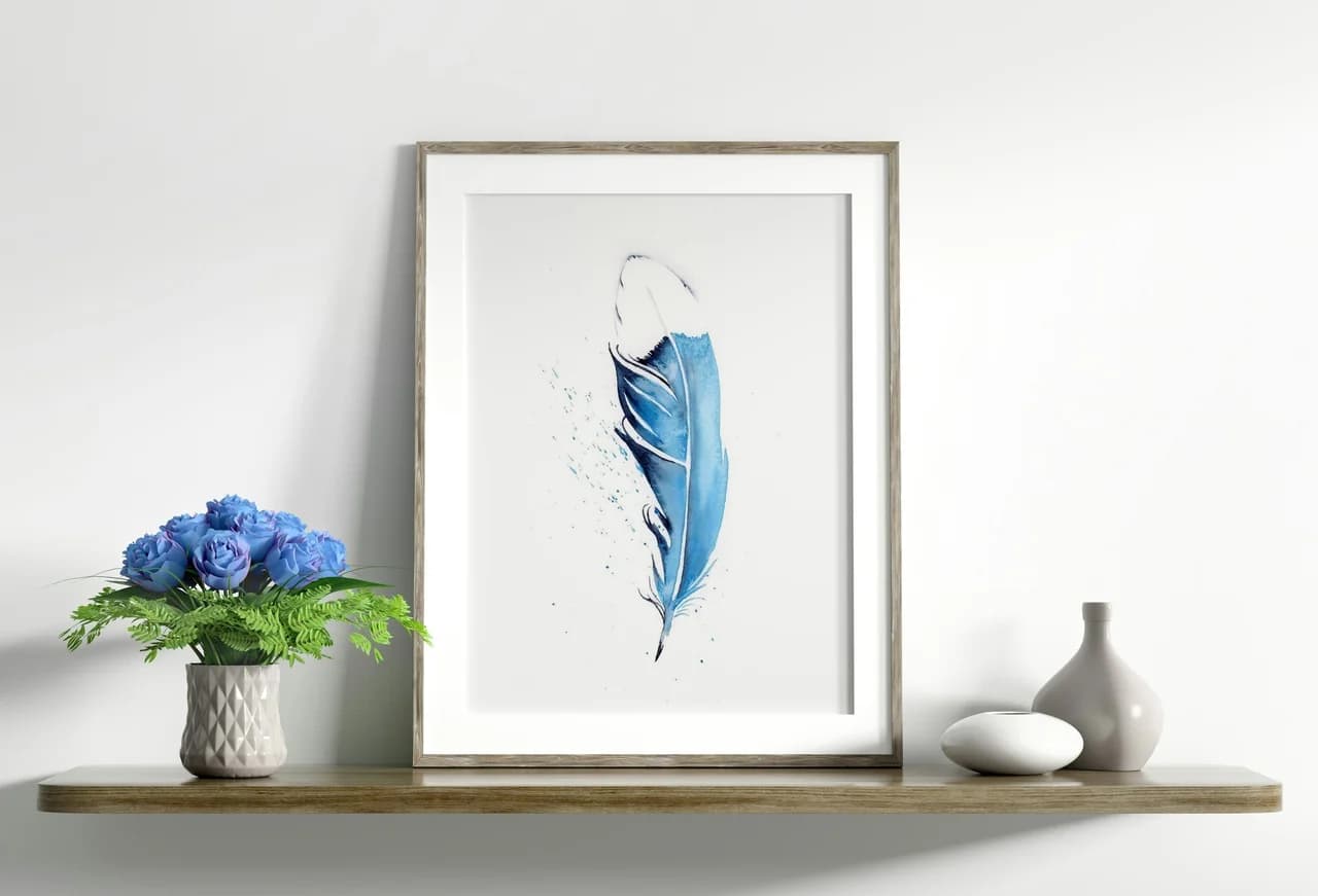 Blue Jay shown in a room setting
