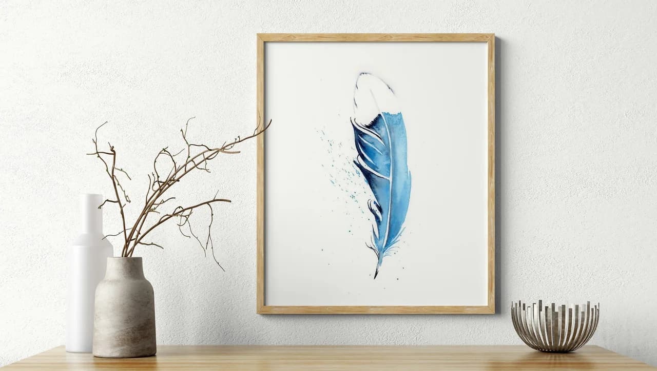 Blue Jay shown in a room setting