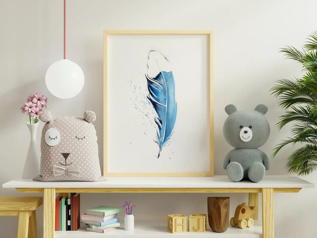 Blue Jay shown in a room setting