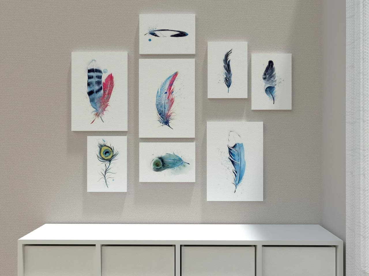 Blue Jay shown in a room setting