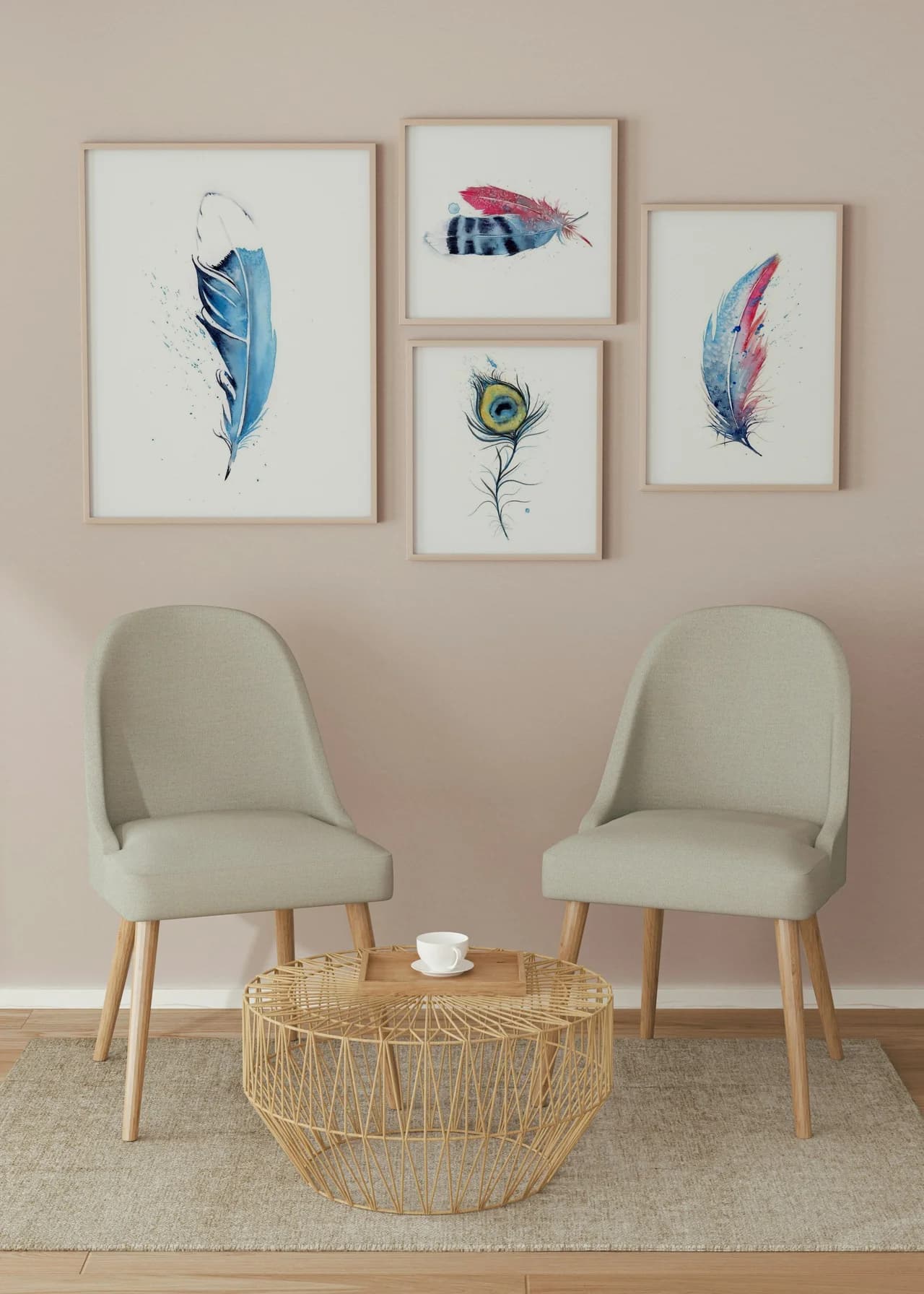 Blue Jay shown in a room setting