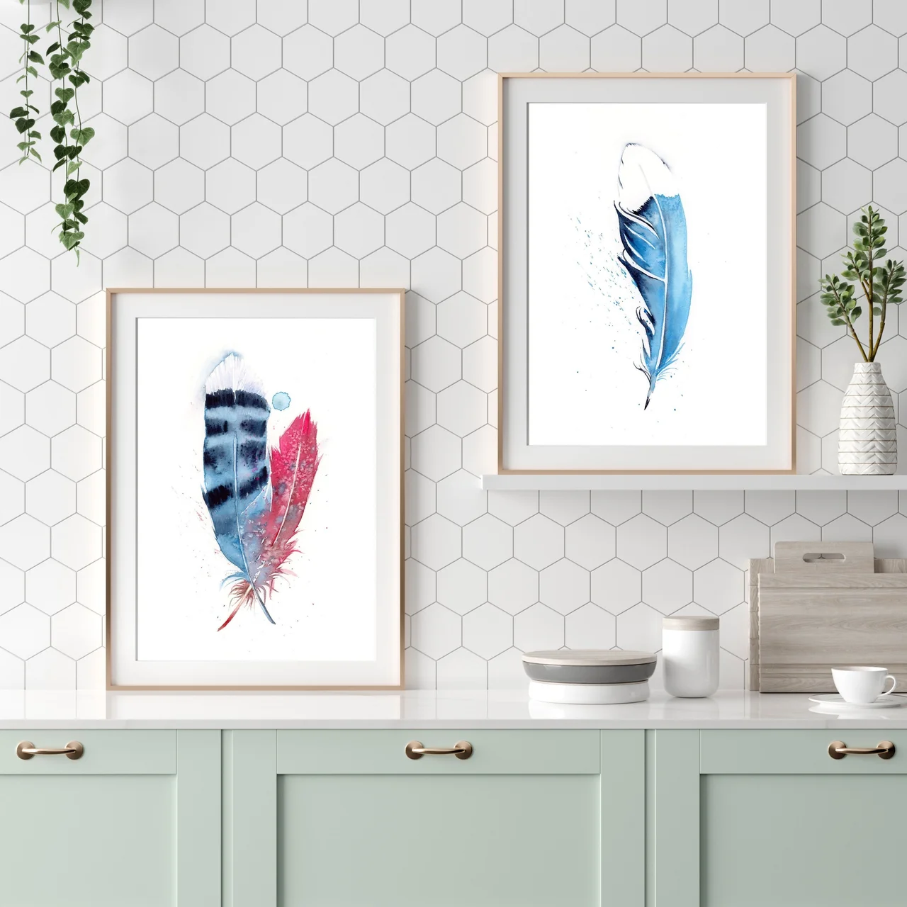 Blue Jay shown in a room setting