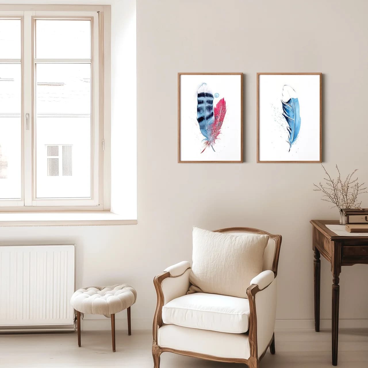 Blue Jay shown in a room setting