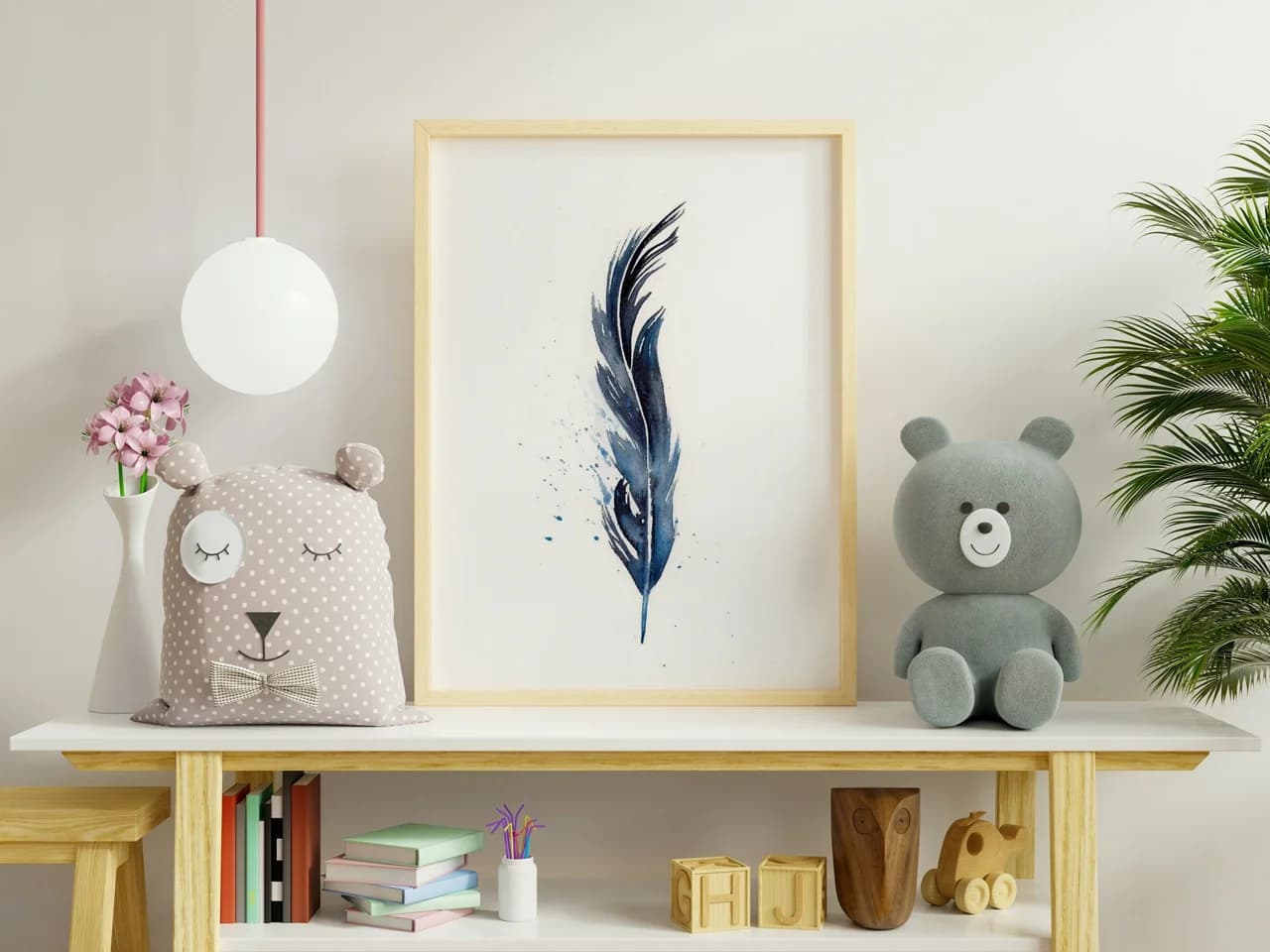 Unknown shown in a room setting